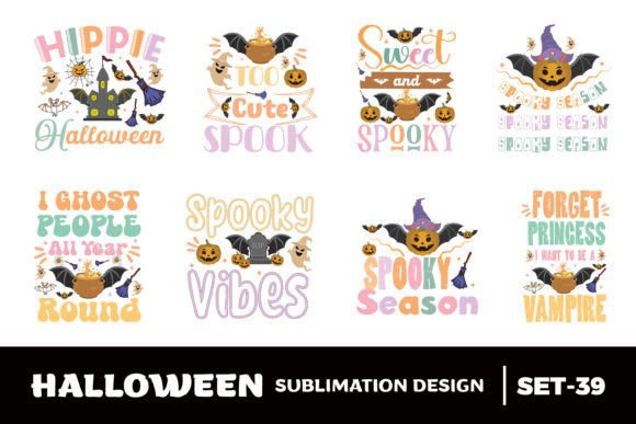 Halloween Quotes Sublimation Bundle -39