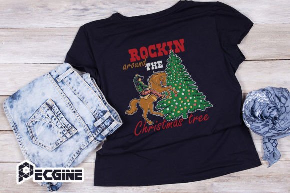 Rockin Around the Christmas Tree Cowgirl